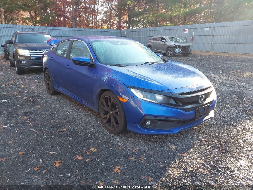 VIN 2HGFC2F82KH578756 2019 HONDA CIVIC no.1