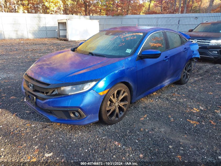 VIN 2HGFC2F82KH578756 2019 HONDA CIVIC no.2