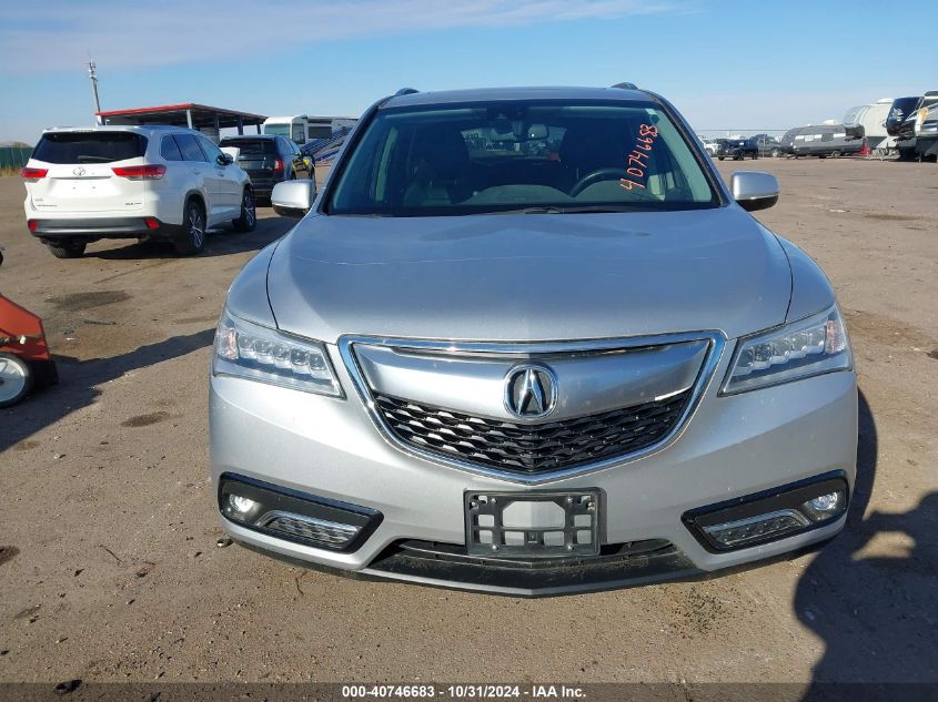 2014 Acura Mdx Technology Package VIN: 5FRYD4H48EB040114 Lot: 40746683