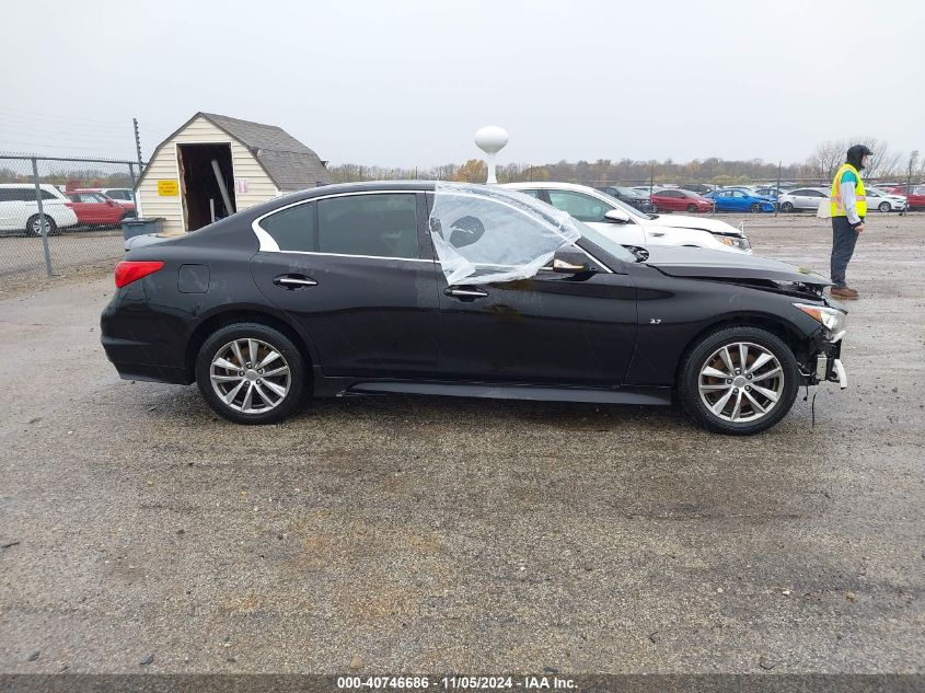 2014 Infiniti Q50 Premium VIN: JN1BV7AR5EM703791 Lot: 40746686