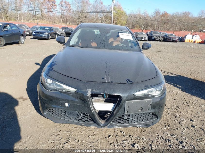 2018 Alfa Romeo Giulia Ti Awd VIN: ZARFAEENXJ7578615 Lot: 40746699