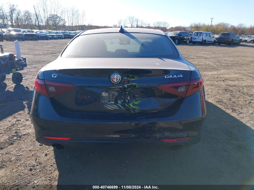 2018 Alfa Romeo Giulia Ti Awd VIN: ZARFAEENXJ7578615 Lot: 40746699