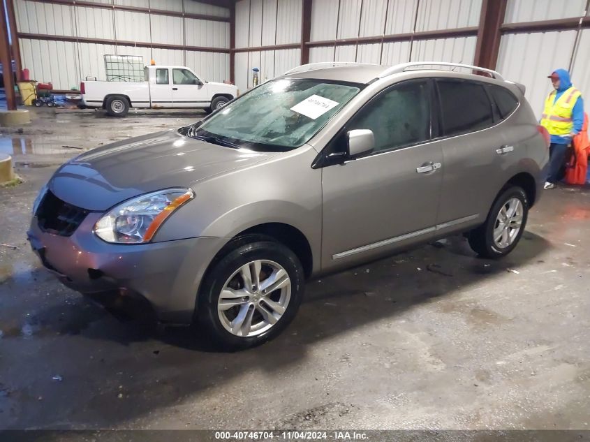 VIN JN8AS5MTXDW527518 2013 Nissan Rogue, SV no.2