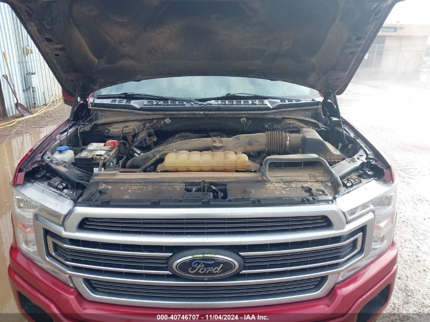 2019 FORD F-150 LIMITED - 1FTEW1EG1KFA16112