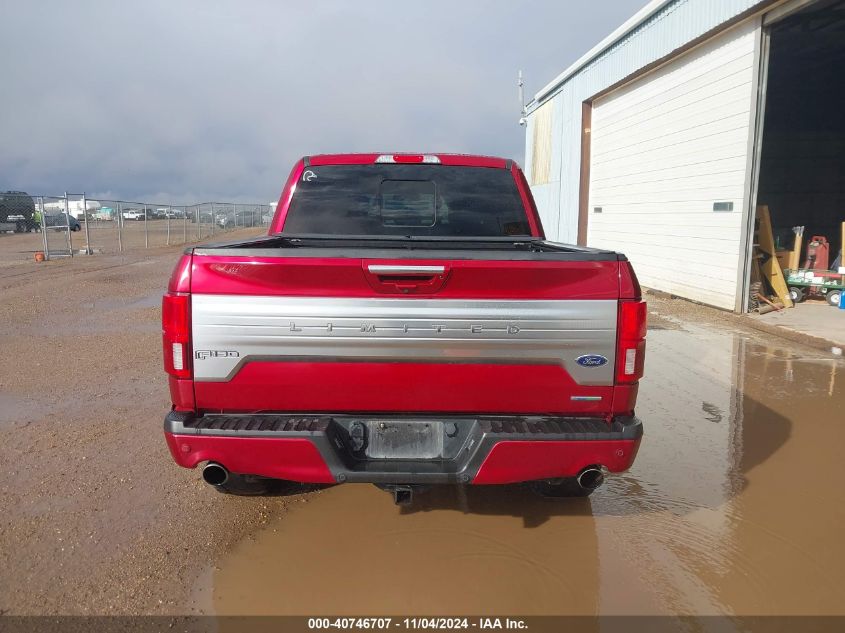 2019 FORD F-150 LIMITED - 1FTEW1EG1KFA16112