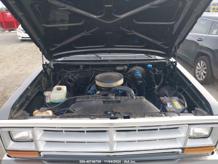 1988 Dodge D-Series D100 VIN: 1B7FD04X9JS676023 Lot: 40746708