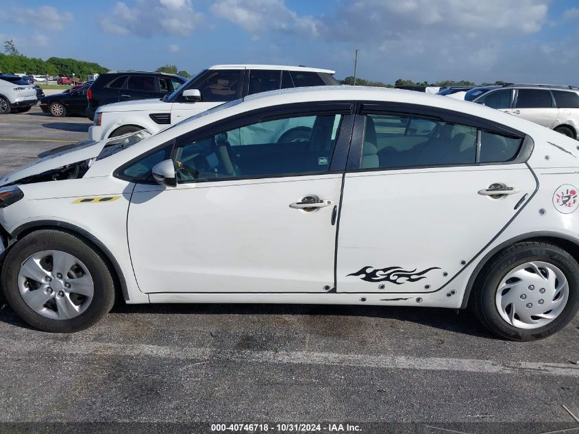 2017 Kia Forte Lx VIN: 3KPFK4A71HE126278 Lot: 40746718