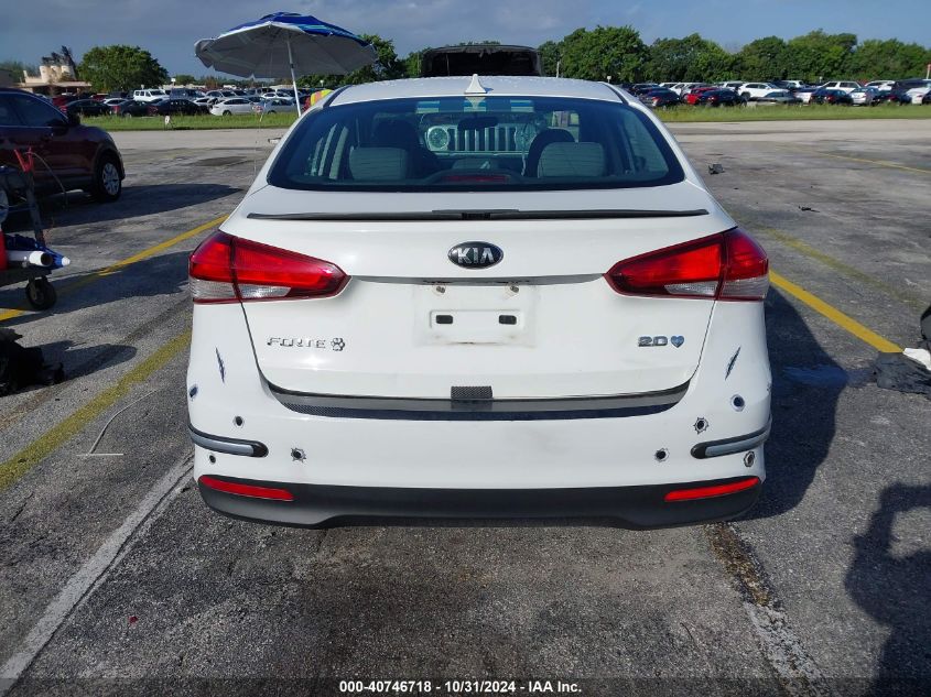 2017 Kia Forte Lx VIN: 3KPFK4A71HE126278 Lot: 40746718