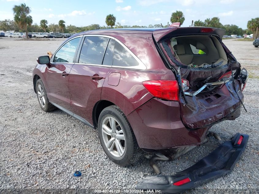 2014 Acura Rdx VIN: 5J8TB4H51EL014608 Lot: 40746720