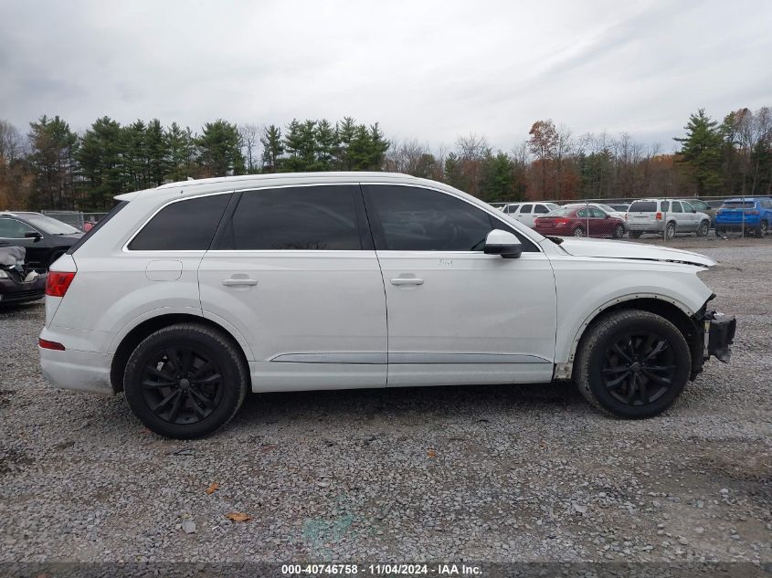 2017 Audi Q7 3.0T Premium VIN: WA1LAAF73HD034436 Lot: 40746758