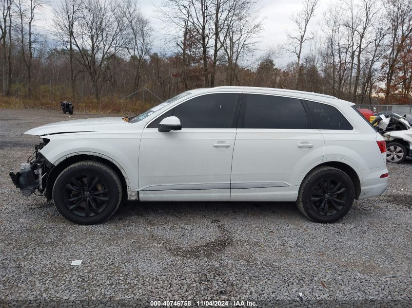 2017 Audi Q7 3.0T Premium VIN: WA1LAAF73HD034436 Lot: 40746758