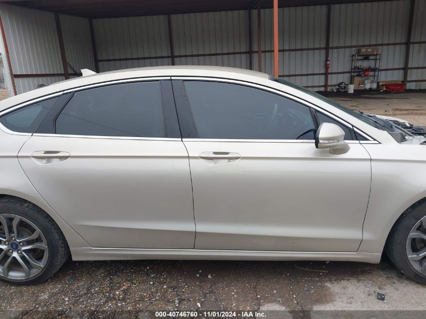 2019 Ford Fusion Sel VIN: 3FA6P0CD5KR222854 Lot: 40746760