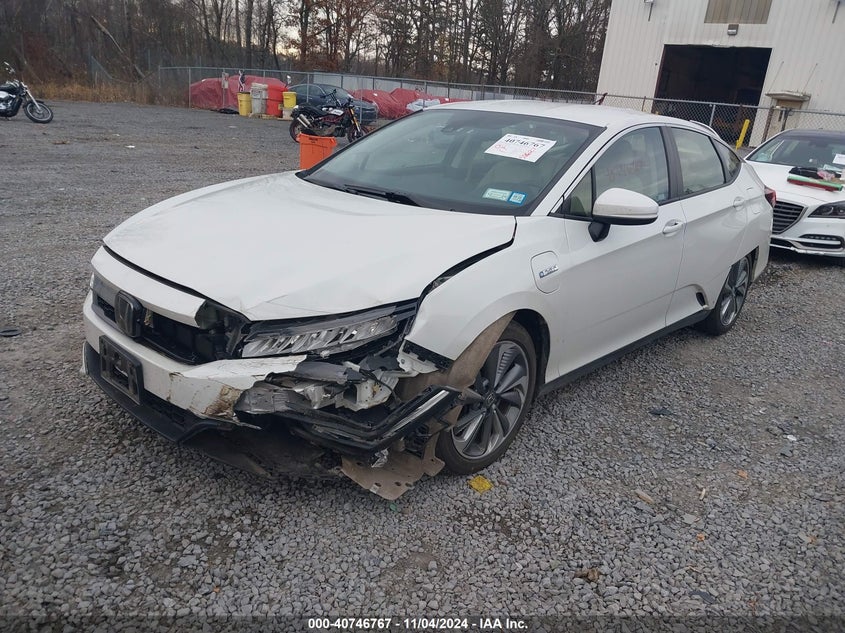 Vin: jhmzc5f17jc007702, lot: 41236197, honda clarity plug-in hybrid 20182