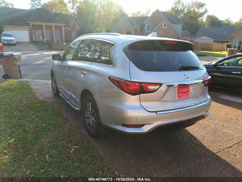 Vin: 5n1dl0mn8jc517492, lot: 41236203, infiniti qx60 20183