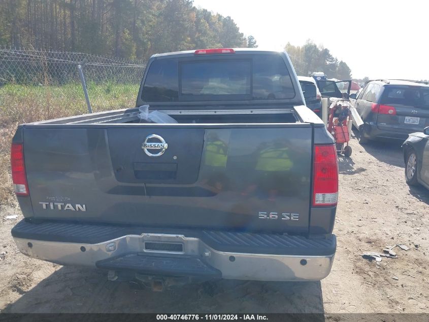 2007 Nissan Titan Se VIN: 1N6BA07B07N240477 Lot: 40746776