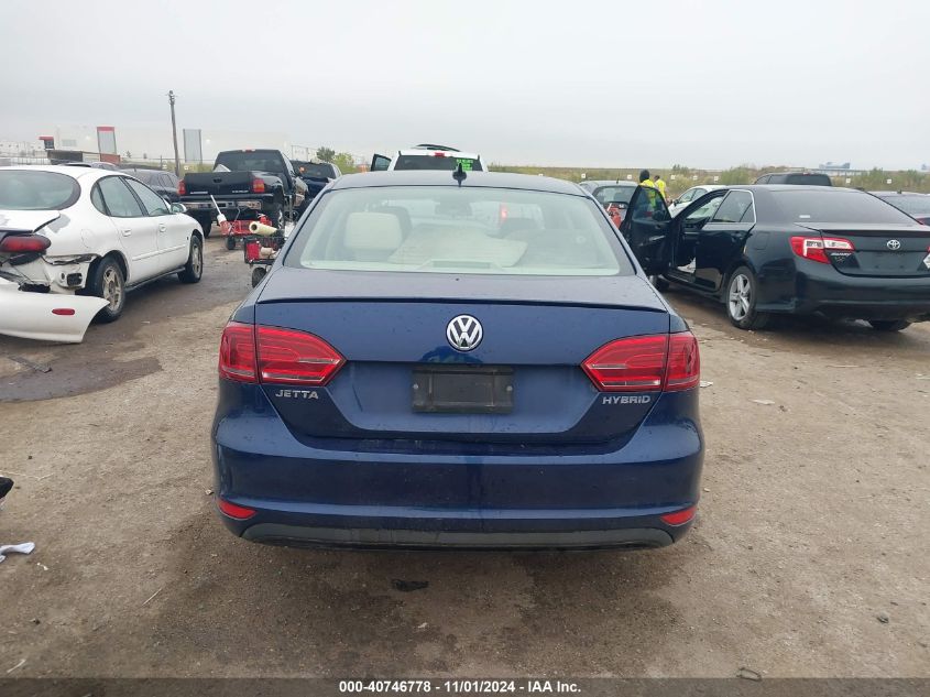 2014 Volkswagen Jetta Hybrid Sel VIN: 3VW637AJ5EM216770 Lot: 40746778