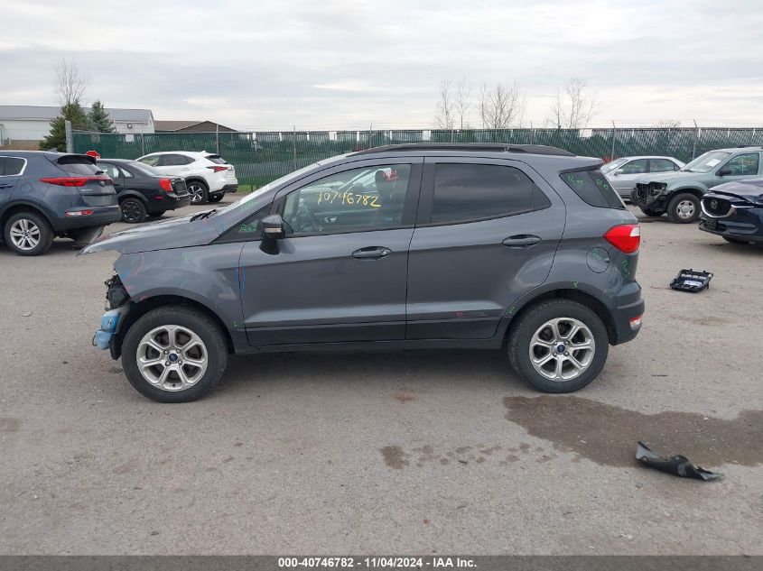 2019 Ford Ecosport Se VIN: MAJ6S3GL1KC305875 Lot: 40746782