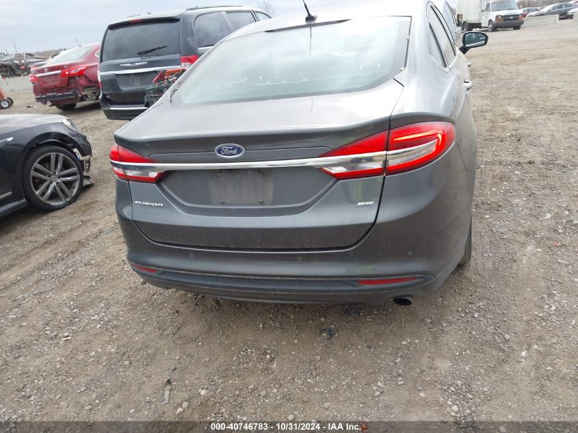 2017 Ford Fusion Se VIN: 3FA6P0H73HR178297 Lot: 40746783