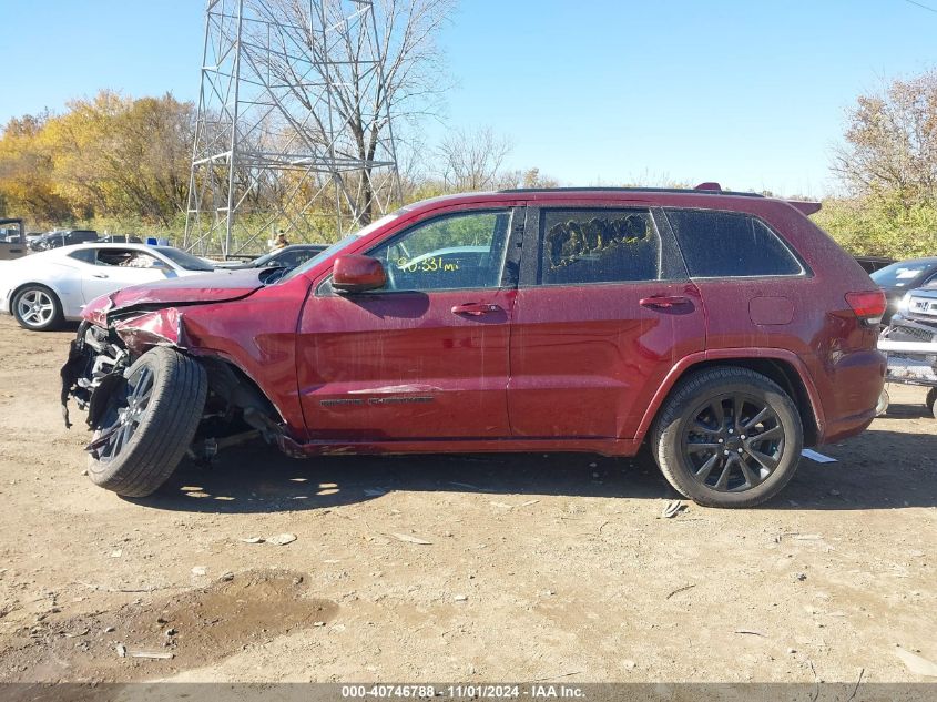 2018 Jeep Grand Cherokee Altitude 4X4 VIN: 1C4RJFAG3JC180237 Lot: 40746788