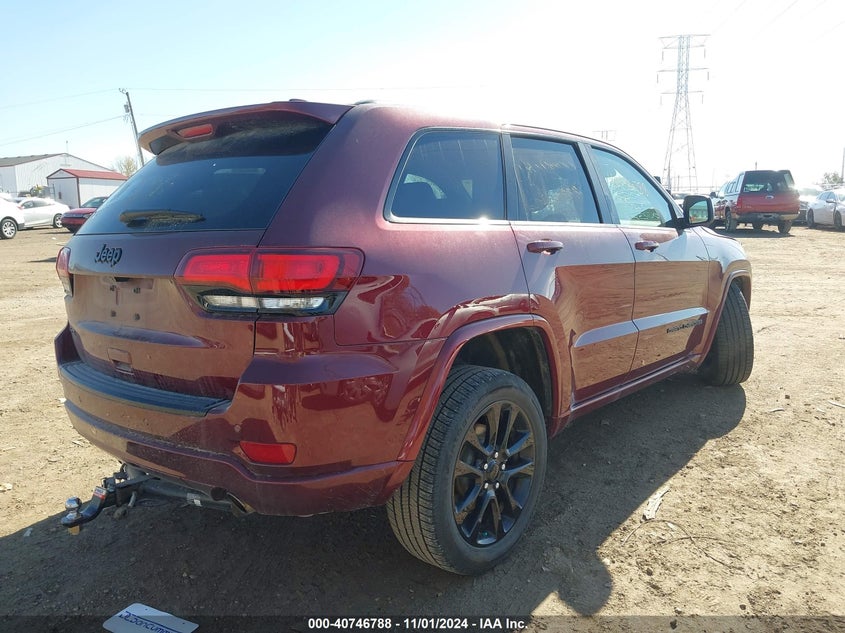 VIN 1C4RJFAG3JC180237 2018 JEEP GRAND CHEROKEE ALTITUDE 4X4