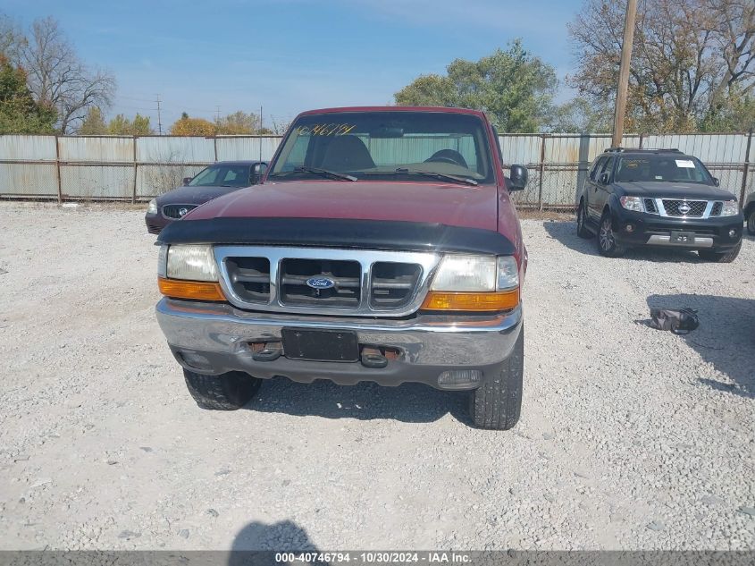 1999 Ford Ranger Xl/Xlt VIN: 1FTYR11V3XTA68441 Lot: 40746794