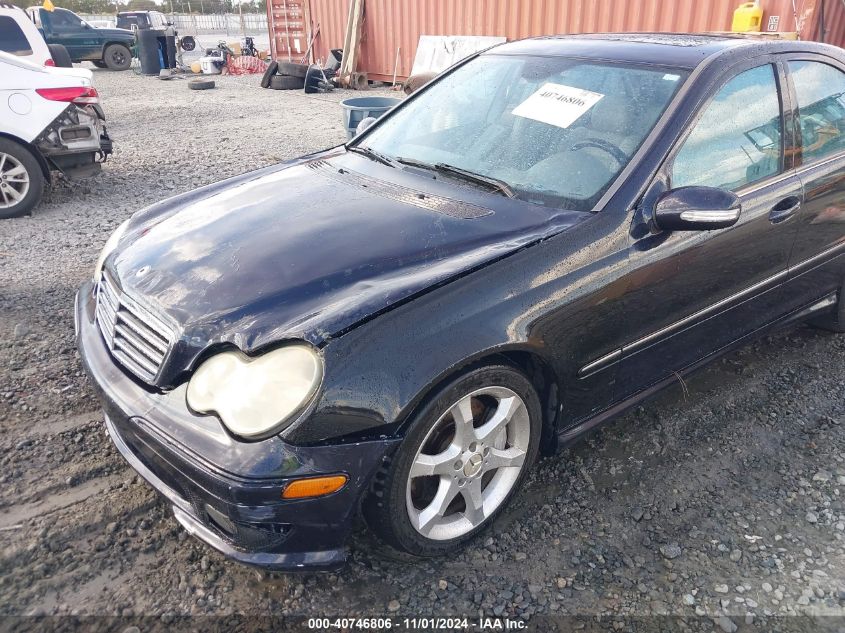 2007 Mercedes-Benz C 230 Sport VIN: WDBRF52H47F935128 Lot: 40746806