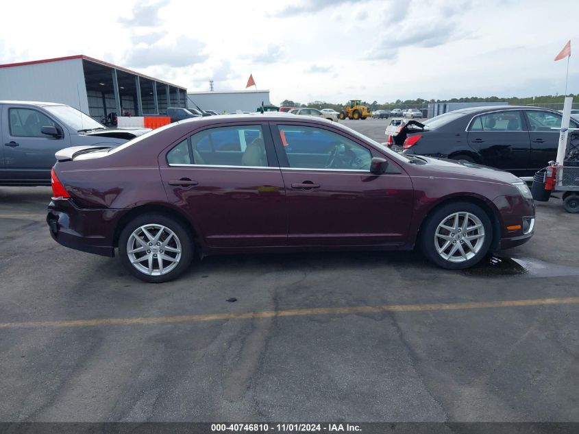 2012 Ford Fusion Sel VIN: 3FAHP0JAXCR272328 Lot: 40746810