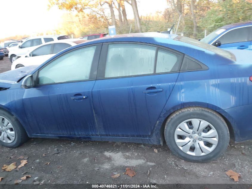 2013 Chevrolet Cruze Ls Auto VIN: 1G1PA5SH3D7260880 Lot: 40746821