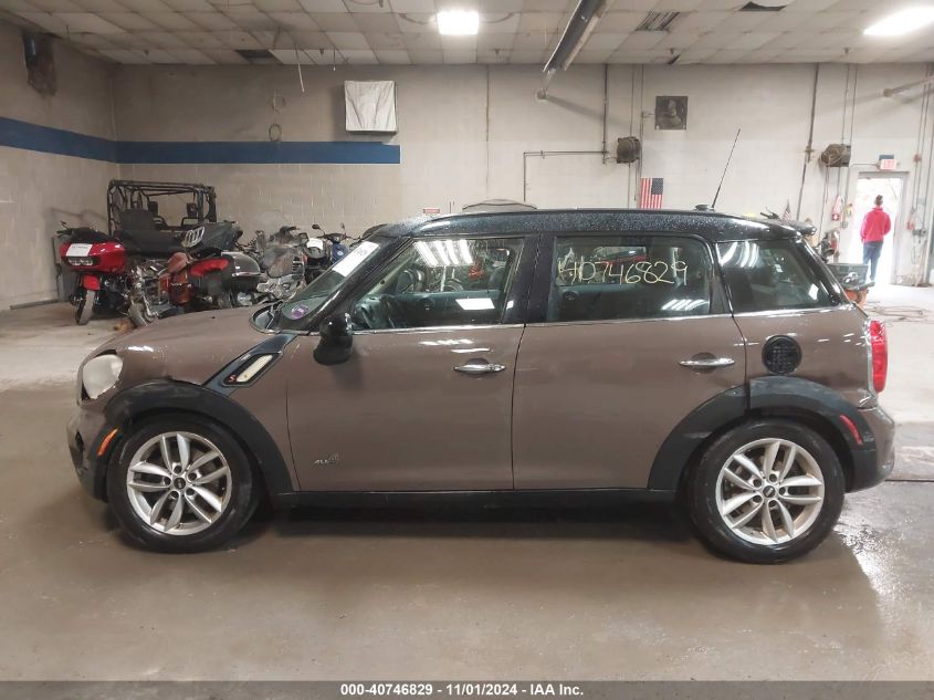 2012 Mini Cooper S Countryman VIN: WMWZC5C5XCWL56537 Lot: 40746829