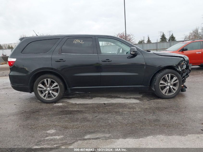 2013 Dodge Durango R/T VIN: 1C4SDJCT0DC665915 Lot: 40746842