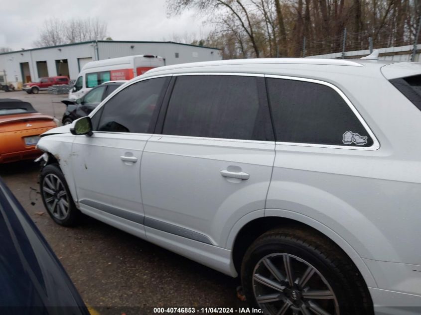 2017 Audi Q7 3.0T Premium VIN: WA1LAAF79HD022615 Lot: 40746853