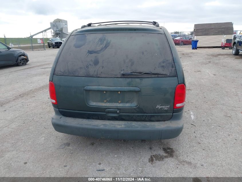 2000 Plymouth Voyager Se VIN: 2P46P4568YR573104 Lot: 40746865