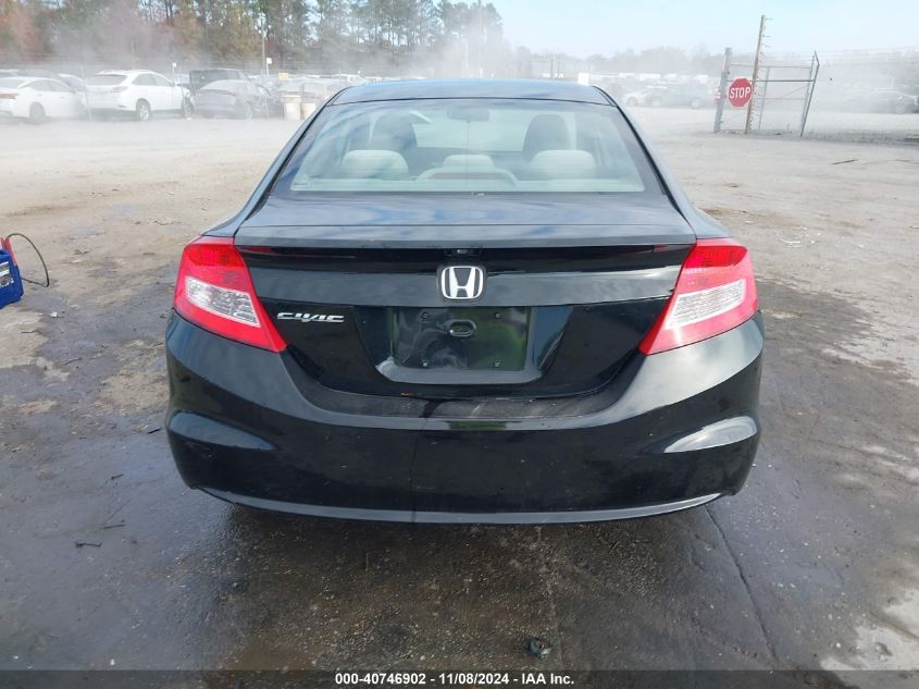 2012 Honda Civic Lx VIN: 2HGFG3B51CH563947 Lot: 40746902