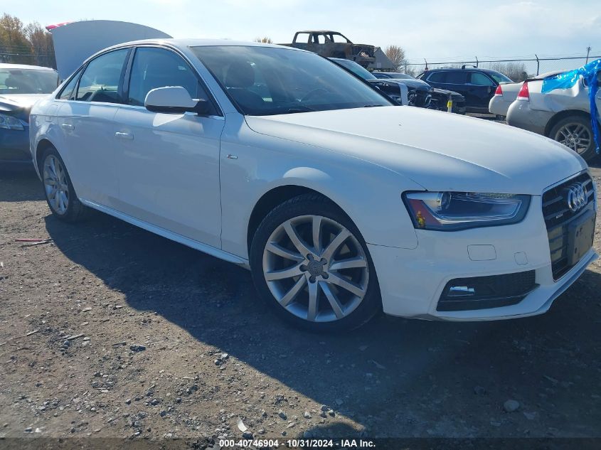 2014 AUDI A4 2.0T PREMIUM - WAUBFAFL2EN027772