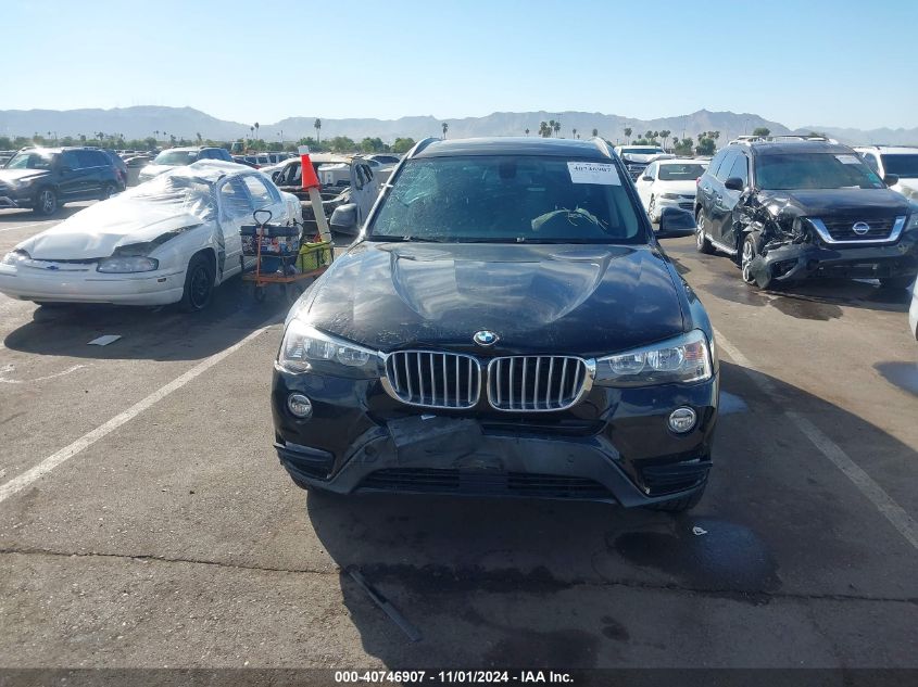 2017 BMW X3 Sdrive28I VIN: 5UXWZ7C36H0X40824 Lot: 40746907