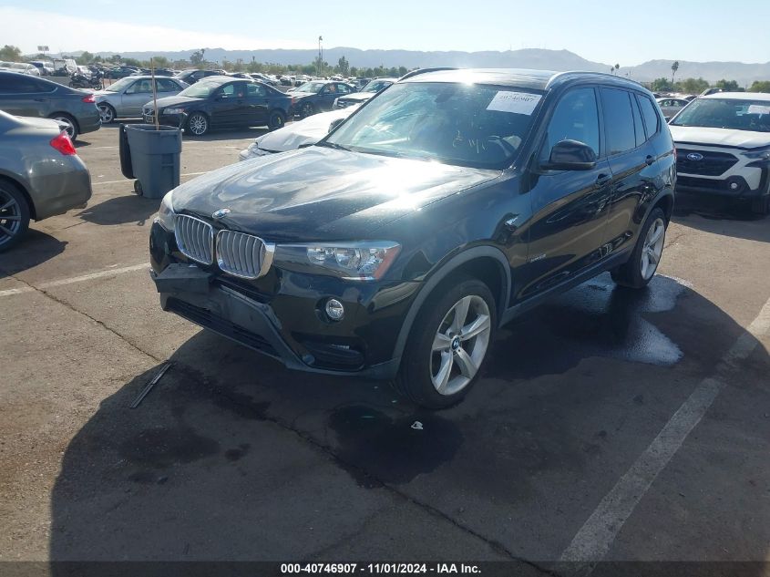 VIN 5UXWZ7C36H0X40824 2017 BMW X3, Sdrive28I no.2