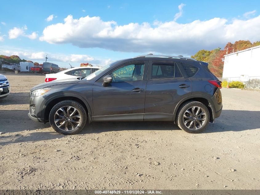 2016 Mazda Cx-5 Grand Touring VIN: JM3KE4DY0G0796252 Lot: 40746929