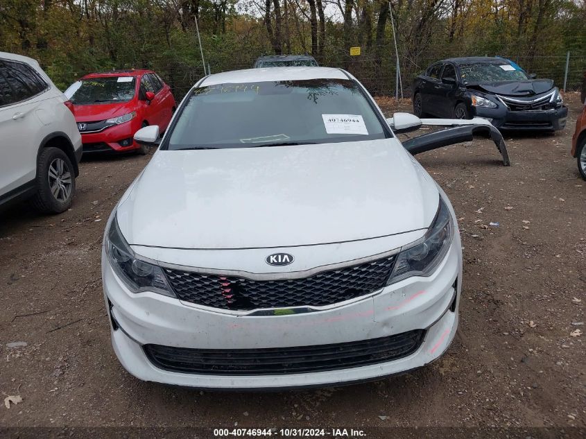 2017 Kia Optima Ex VIN: 5XXGU4L38HG153641 Lot: 40746944