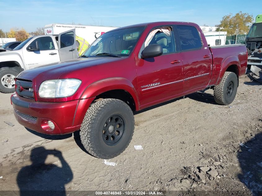 2005 Toyota Tundra Sr5 V8 VIN: 5TBDT44135S496296 Lot: 40746945