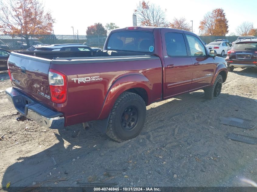 2005 Toyota Tundra Sr5 V8 VIN: 5TBDT44135S496296 Lot: 40746945