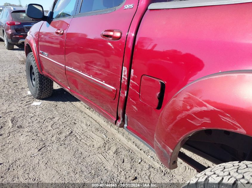 2005 Toyota Tundra Sr5 V8 VIN: 5TBDT44135S496296 Lot: 40746945