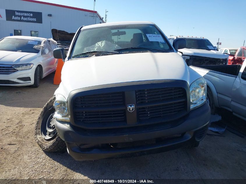 2008 Dodge Ram 1500 St VIN: 1D7HA18K08J120470 Lot: 40746949