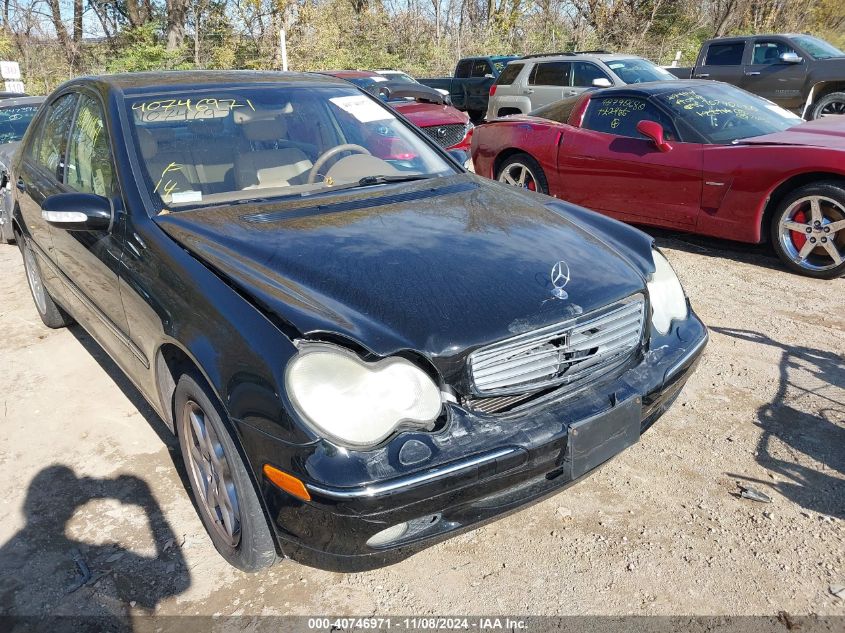 2002 Mercedes-Benz C 240 VIN: WDBRF61J42F179299 Lot: 40746971