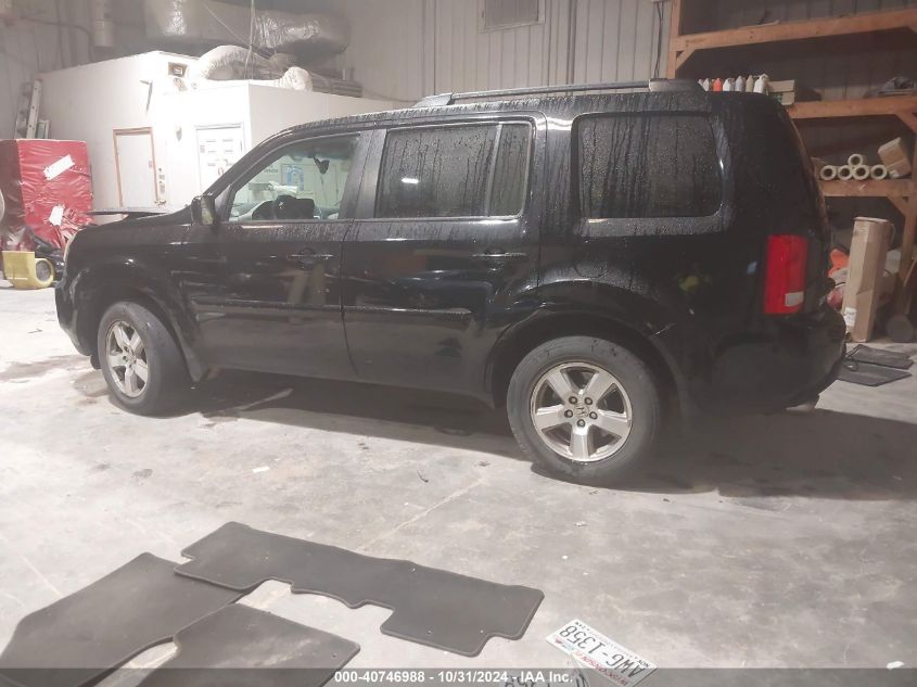 2011 Honda Pilot Ex-L VIN: 5FNYF4H74BB070874 Lot: 40746988