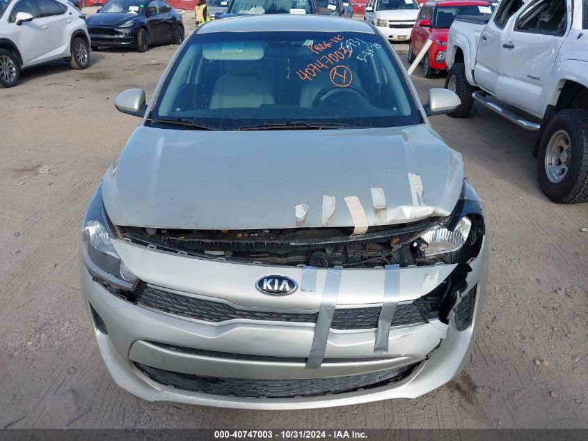 2018 Kia Rio S VIN: 3KPA24AB3JE118431 Lot: 40747003