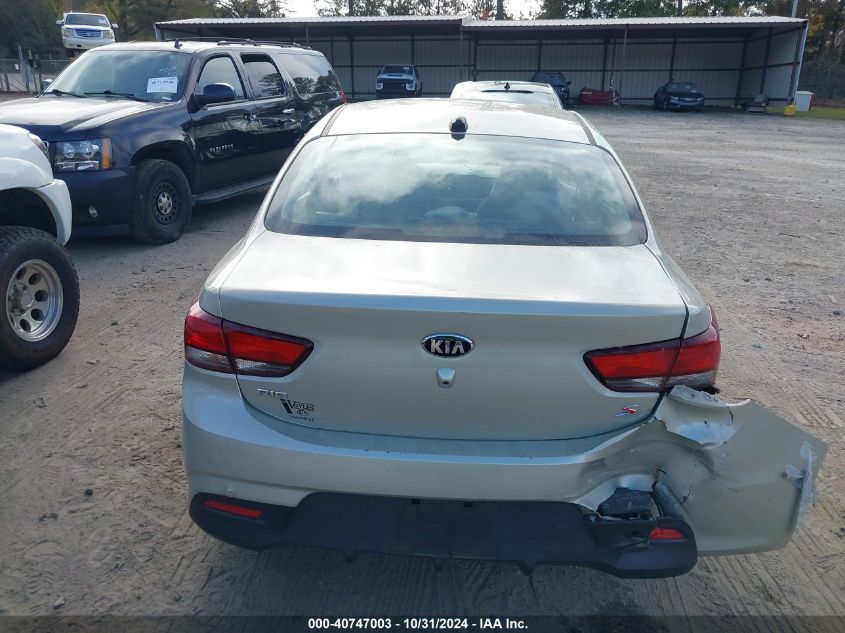 2018 Kia Rio S VIN: 3KPA24AB3JE118431 Lot: 40747003