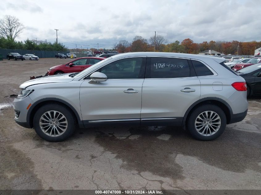 2016 Lincoln Mkx Select VIN: 2LMTJ8KR8GBL25590 Lot: 40747008