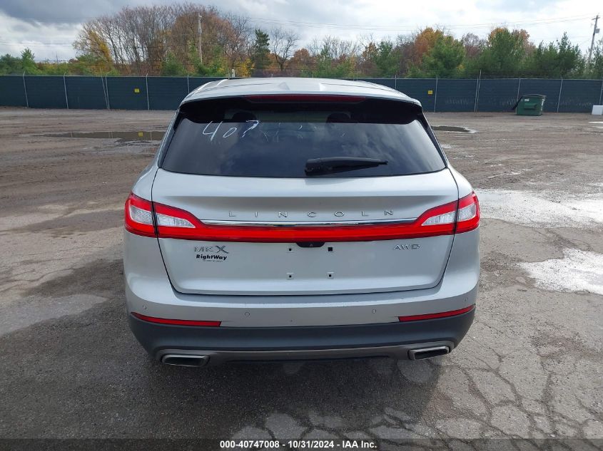 2016 Lincoln Mkx Select VIN: 2LMTJ8KR8GBL25590 Lot: 40747008