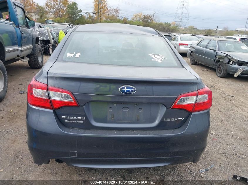 2015 Subaru Legacy 2.5I VIN: 4S3BNBA69F3021199 Lot: 40747020