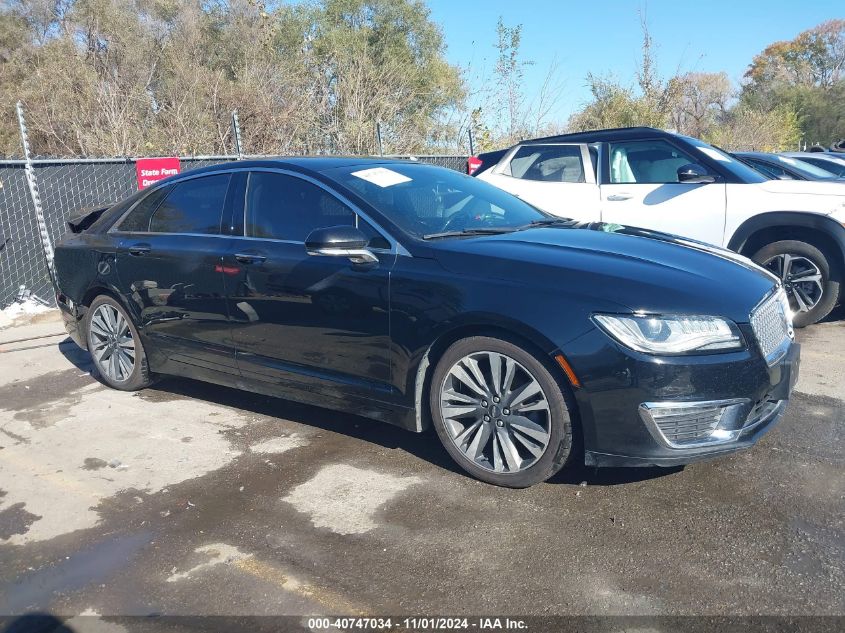 2018 Lincoln Mkz Reserve VIN: 3LN6L5F98JR601416 Lot: 40747034